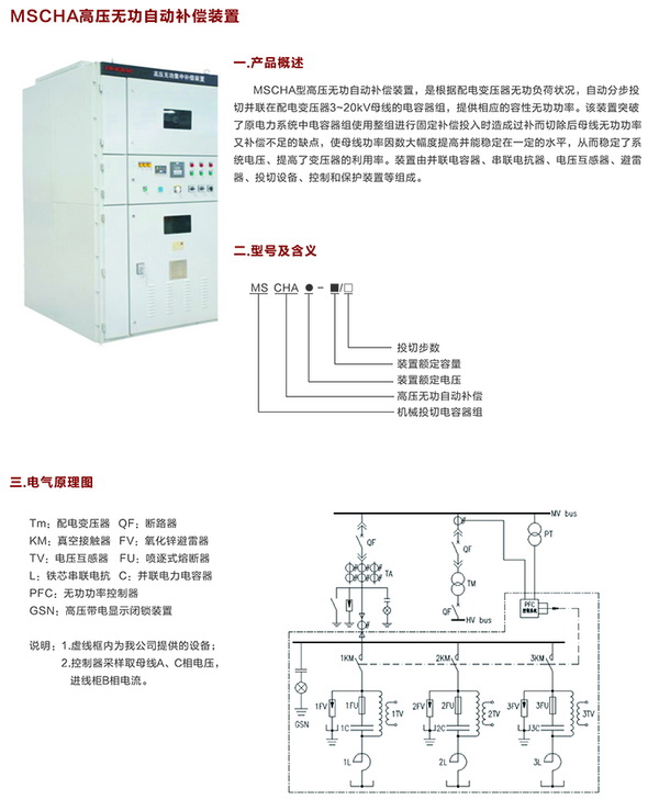 10KV無功補償電容柜　咨詢熱線：400-128-7988