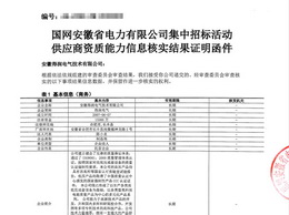 得潤(rùn)電氣順利通過國(guó)家電網(wǎng)2020年度低壓配電箱柜供應(yīng)商資質(zhì)審核